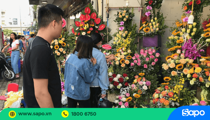 Khảo sát thị trường hoa tươi