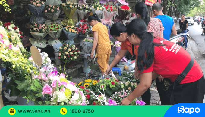 Khảo sát thị trường hoa tươi