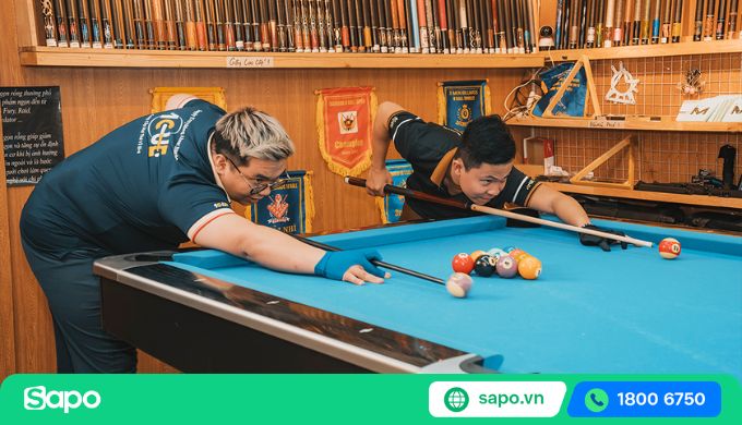 đặt kích thước bàn bida phù hợp