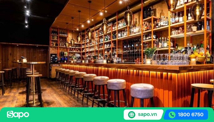 kích thước quầy bar, pub