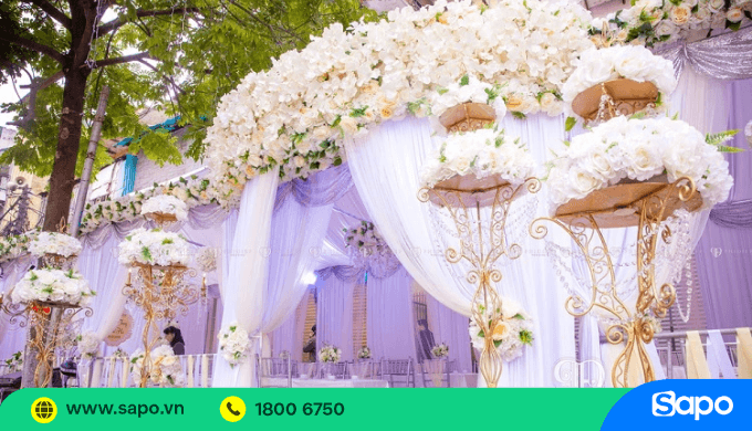 Kinh doanh trang trí tiệc cưới