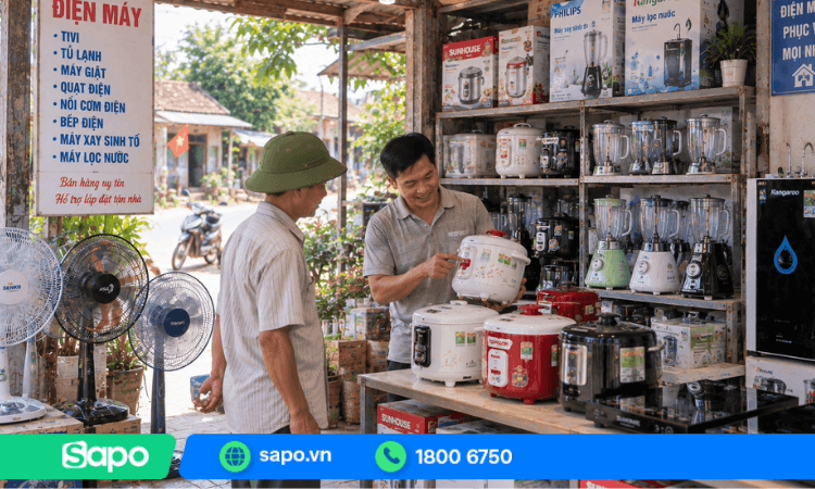 Vốn mở cửa hàng điện máy phụ thuộc chính vào quy mô kinh doanh