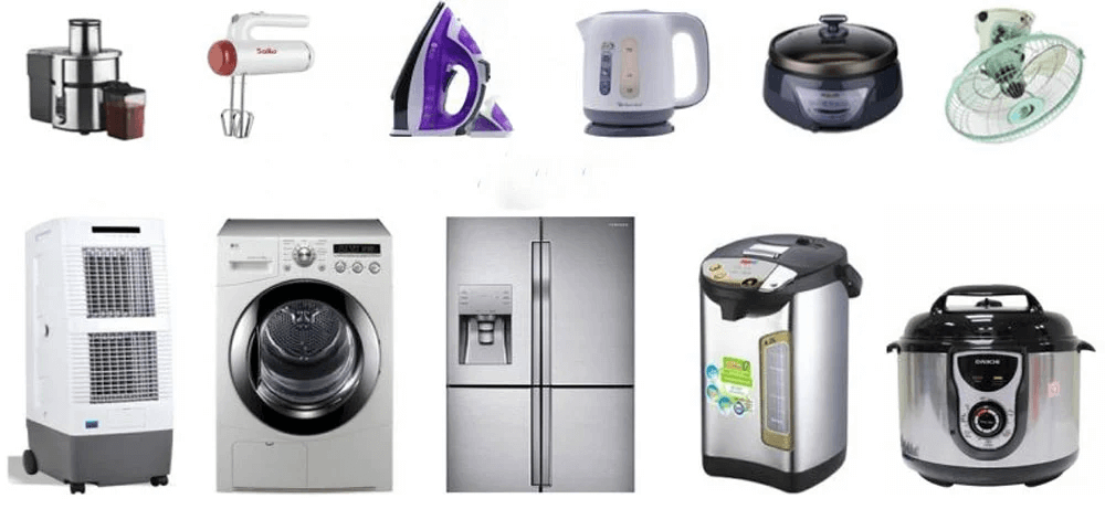 Đồ điện gia dụng được nhiều người kinh doanh