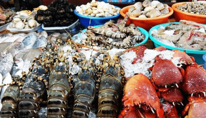 Quản lý cửa hàng thực phẩm hải sản tươi sống