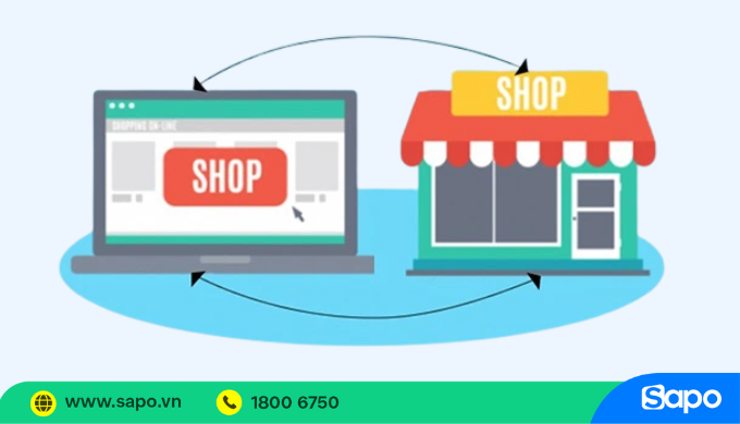 kinh doanh online kết hợp truyền thống