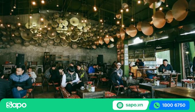 chọn vị trí quán cafe acoustic