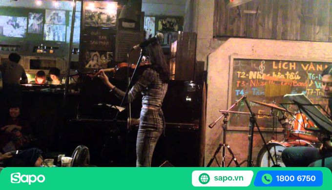 thiết kế quán cafe acoustic