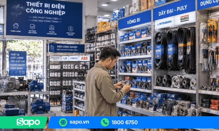 Cửa hàng kinh doanh thiết bị công nghiệp
