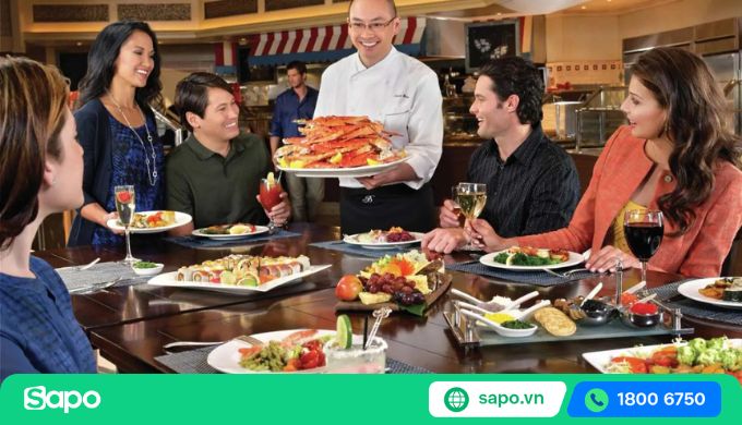 kinh nghiệm mở nhà hàng buffet