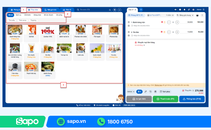phần mềm quản lý quán cơm kiotviet