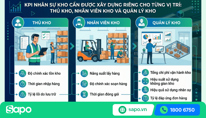 kpi nhân sự kho