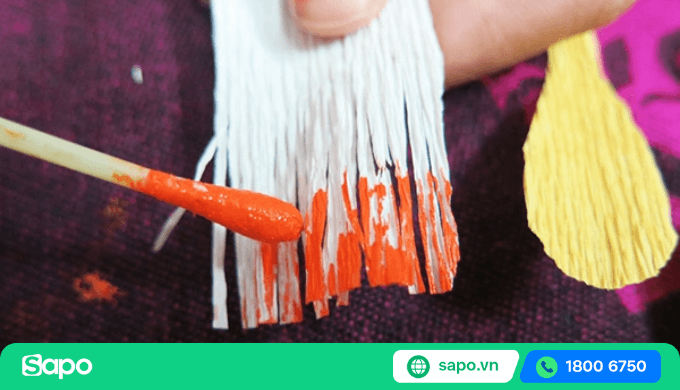 Cách làm nhụy hoa mai