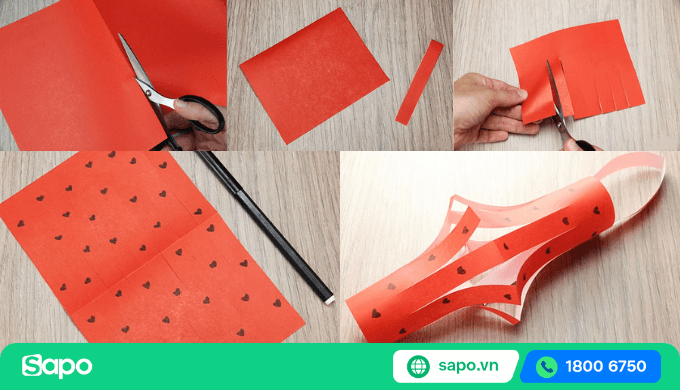 làm lồng đèn giấy