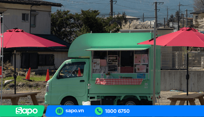 làm giàu không khó với xe bán đồ ăn