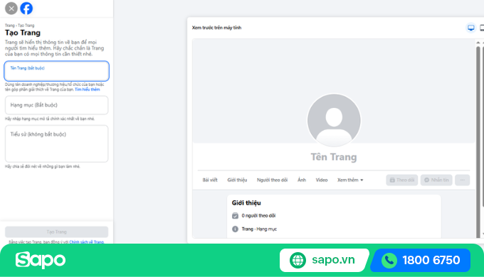 Cách lập trang web bán hàng trên Facebook