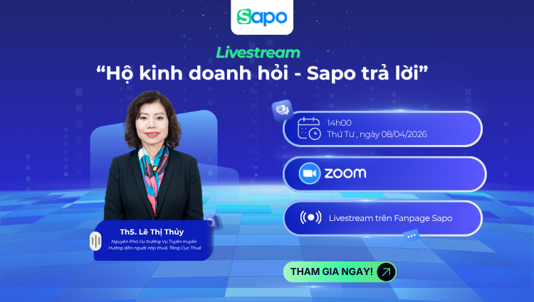 Hộ kinh doanh hỏi - Sapo trả lời