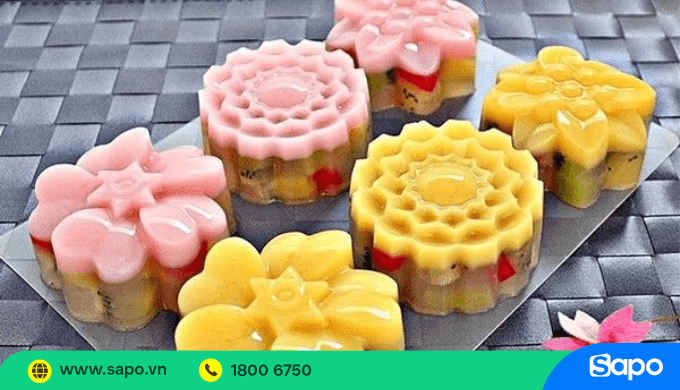 Bánh trung thu handmade đẹp mắt