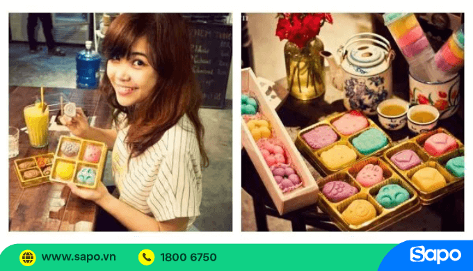 Bánh trung thu handmade vỏ lạnh