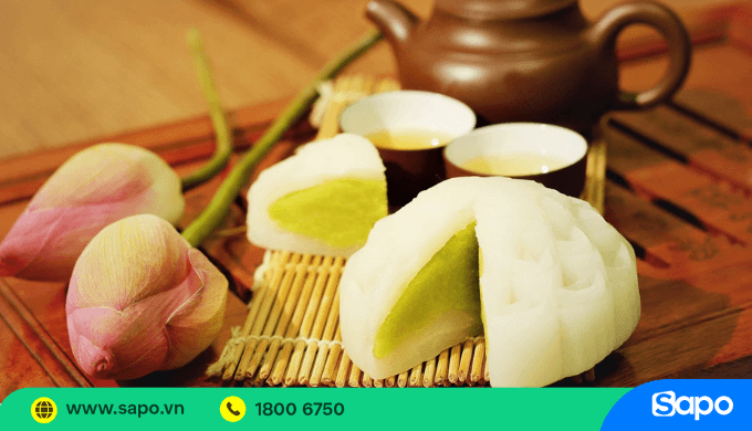 Làm bánh trung thu dẻo