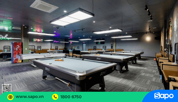 Thiết kế quán bida đẹp