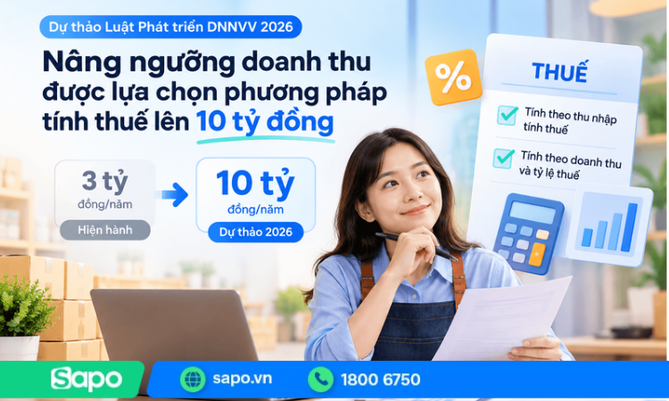 Nâng ngưỡng lựa chọn cách tính thuế TNCN/ TNDN