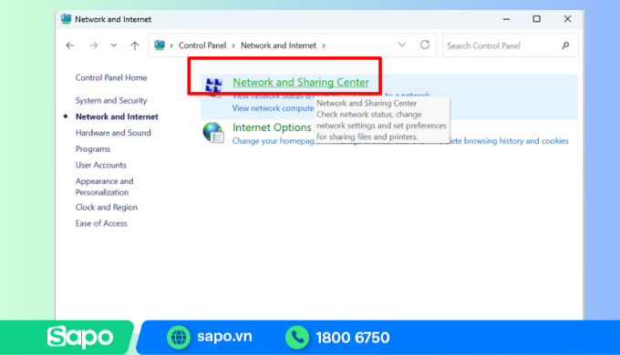 Lưu ý về kết nối mạng khi truy cập phần mềm Sapo