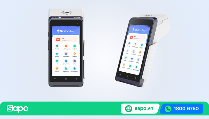 Máy POS cầm tay Newland N950