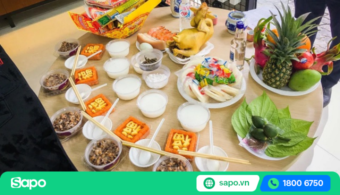 mâm lễ cúng khai trương nhà xưởng