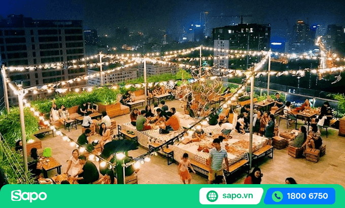 dây đèn ngoài trời