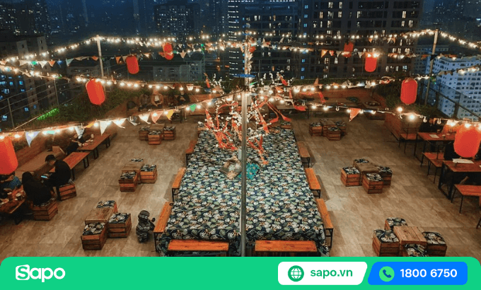 đèn trang trí quán cafe