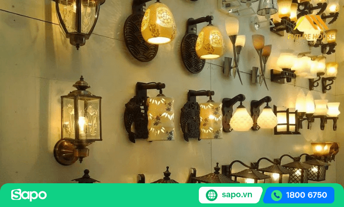 đèn treo tường