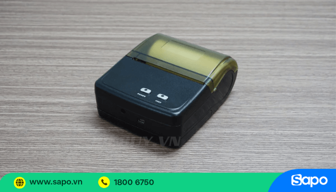 Máy in hóa đơn cầm tay bluetooth ZKC 8001