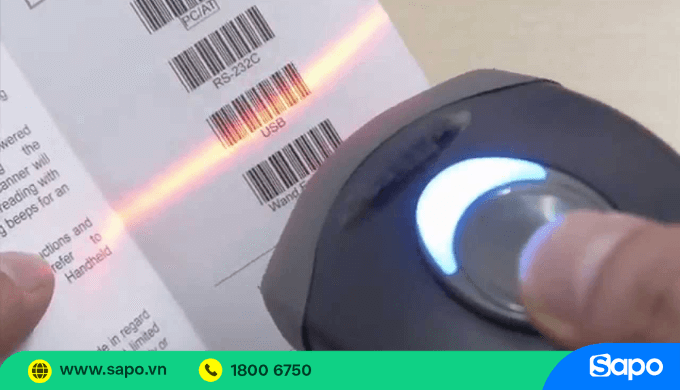 Máy đọc mã vạch có dây Sapo Scanner SS1
