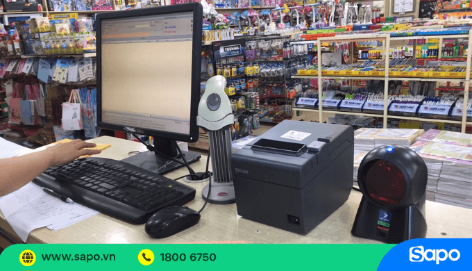 Máy đọc mã vạch đa tia phù hợp sử dụng cho nhiều cửa hàng