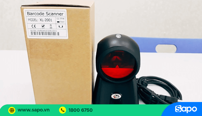 Máy đọc mã vạch đa tia Sunlux XL - 2001