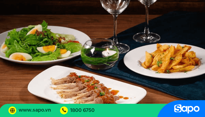 chọn món cho menu