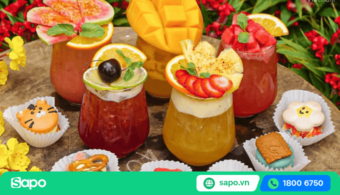 menu Tết bắt mắt