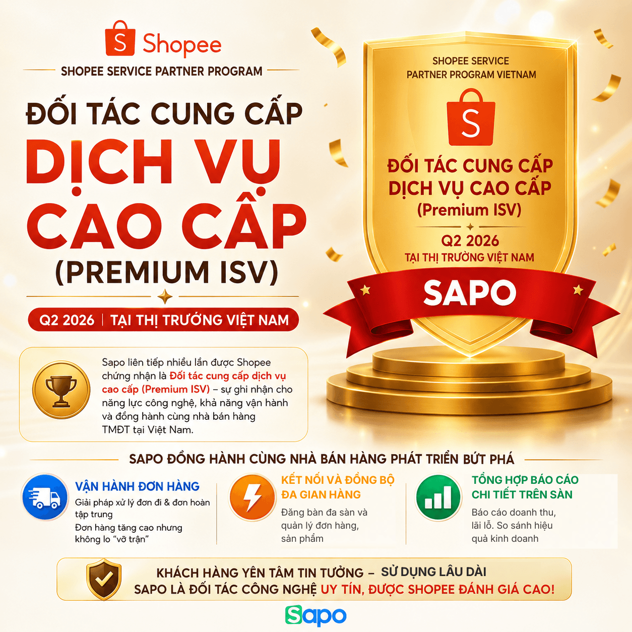 đối tác Premium của Shopee Q2/2026