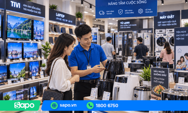 Tìm hiểu mô hình cửa hàng điện máy