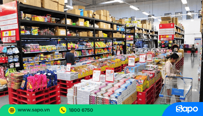 Chi phí nhập hàng siêu thị
