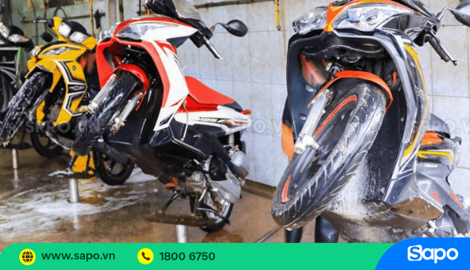 Mở tiệm rửa xe máy cần chuẩn bị những gì?