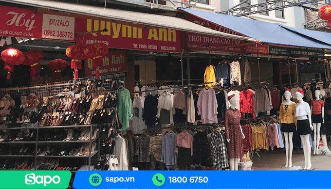 Chợ Ninh Hiệp là đấu mối sỉ quần áo Quảng Châu lớn