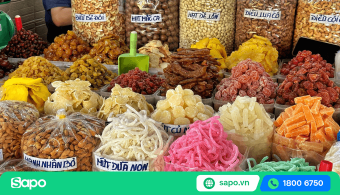 mối sỉ mứt tết