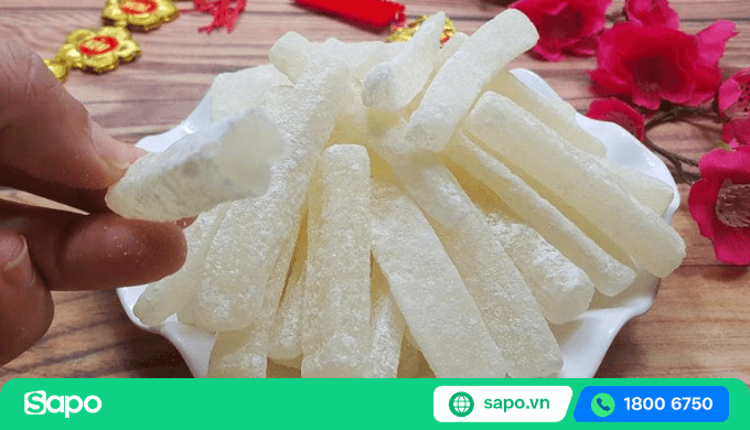 thành phẩm mứt bí