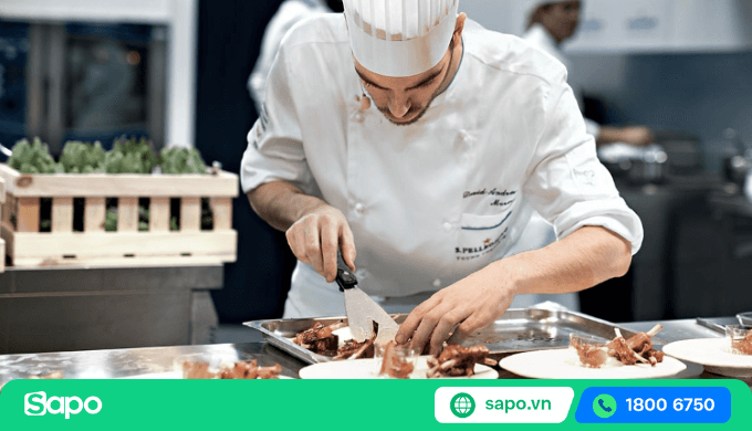 nghề đầu bếp cần tính kỷ luật