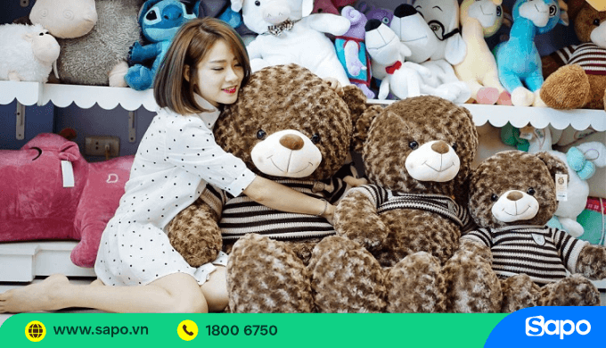 Gấu teddy giá rẻ