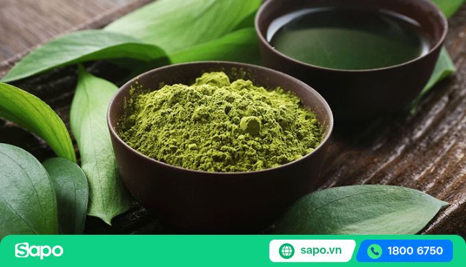 bột matcha