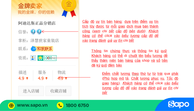 Cách chọn hàng taobao