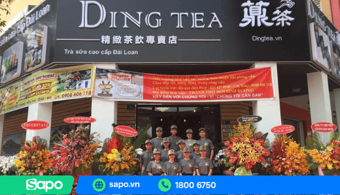 Tìm hiểu nhượng quyền ding tea