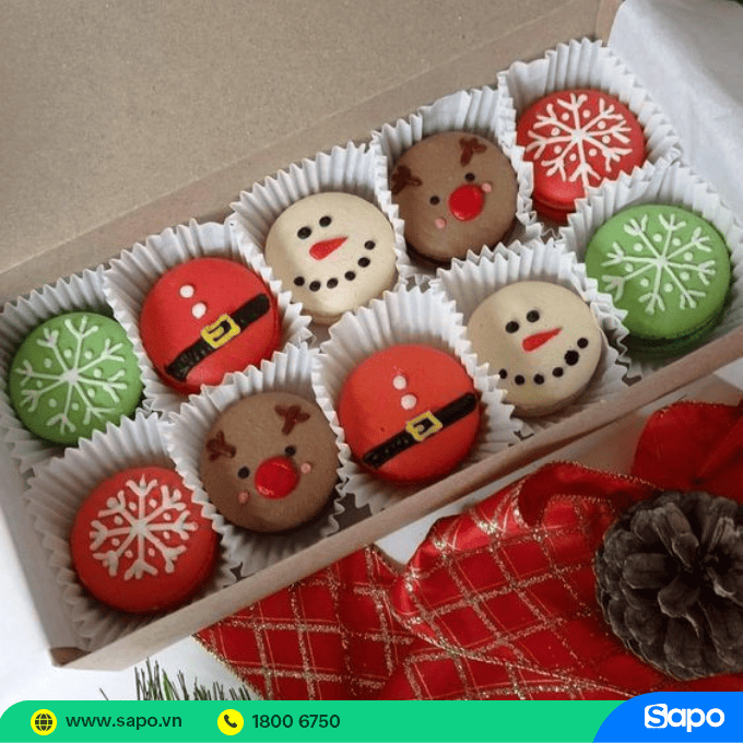 Bánh chủ đề Giáng sinh